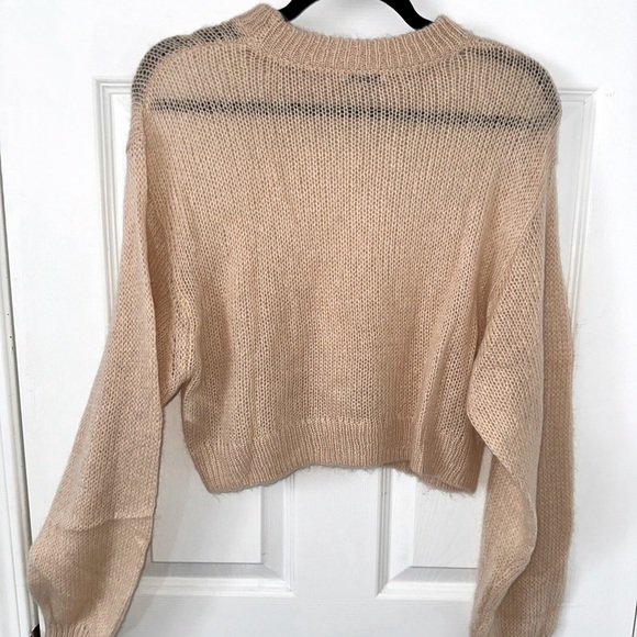 TNA Utica Sweater - Olive Beige - Aritzia - Picture 3 of 3